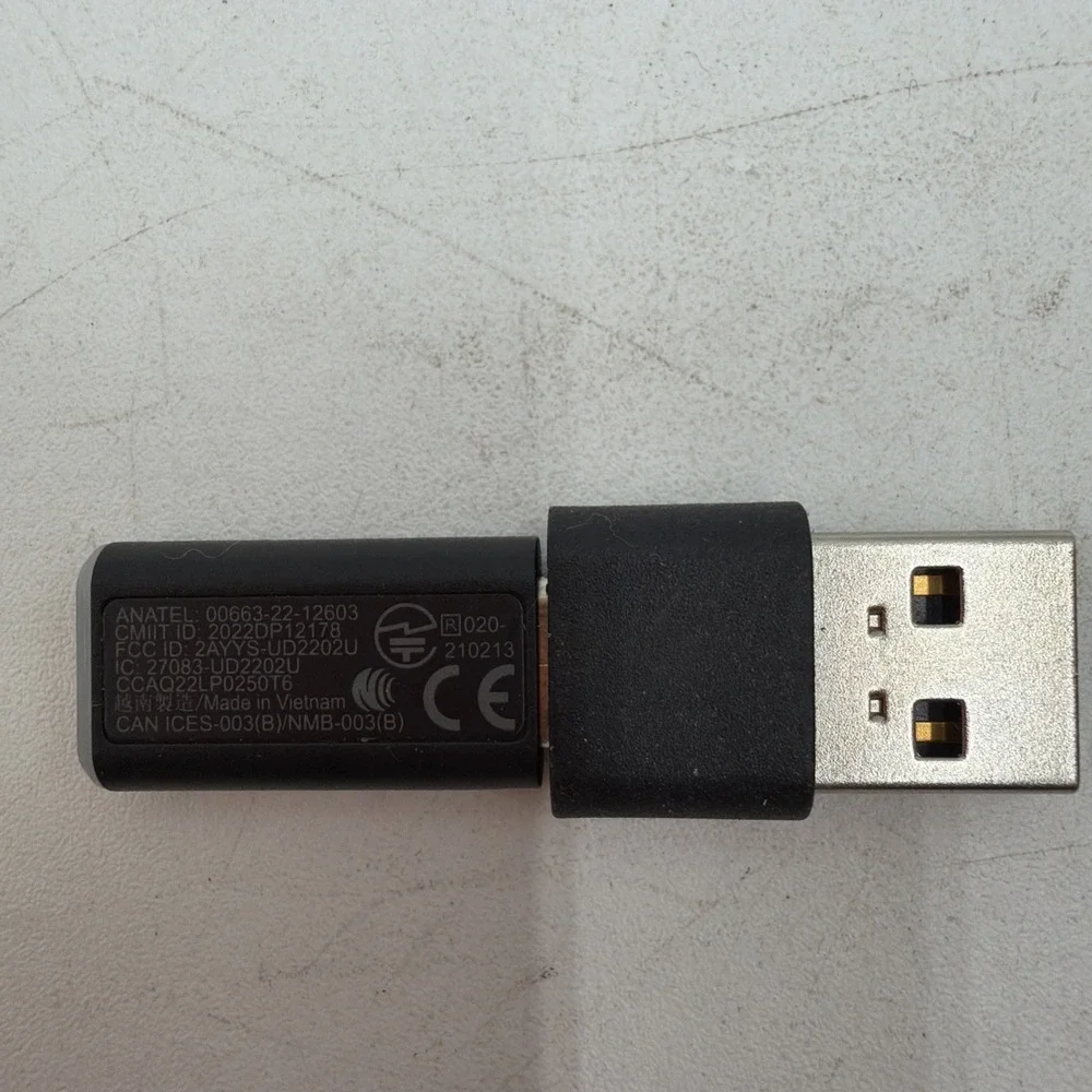 Wireless Headphone USB Dongle Receiver Adapter For DELL Alienware aw920H